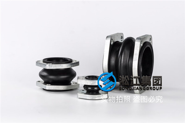 扬州市DN65KXT型可曲挠橡胶接管，常规橡胶，采用SAE法兰